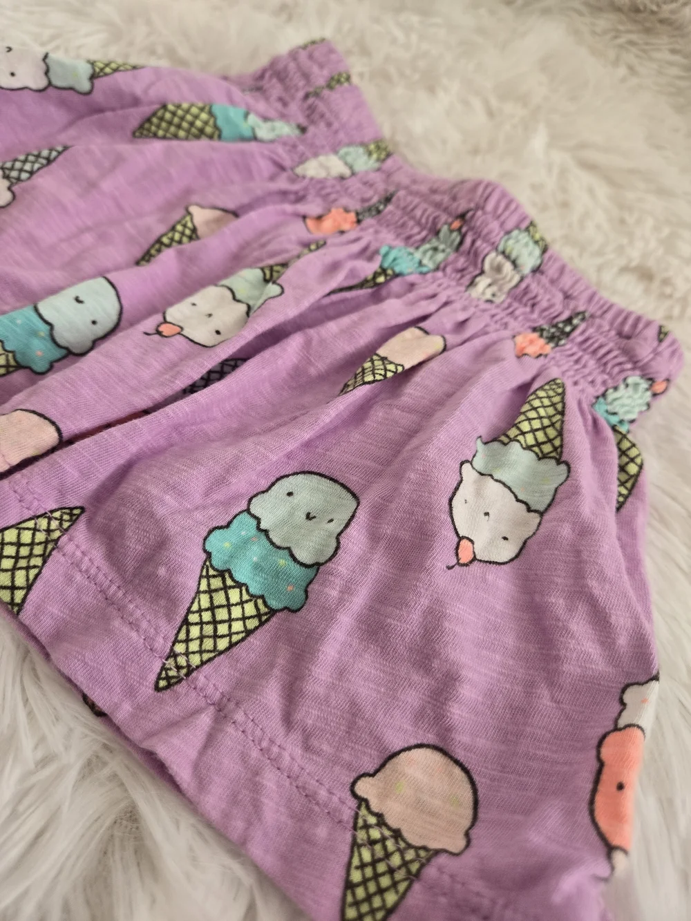 Carter's Lavender Toddler Kid Ice Cream Cone Skirt
